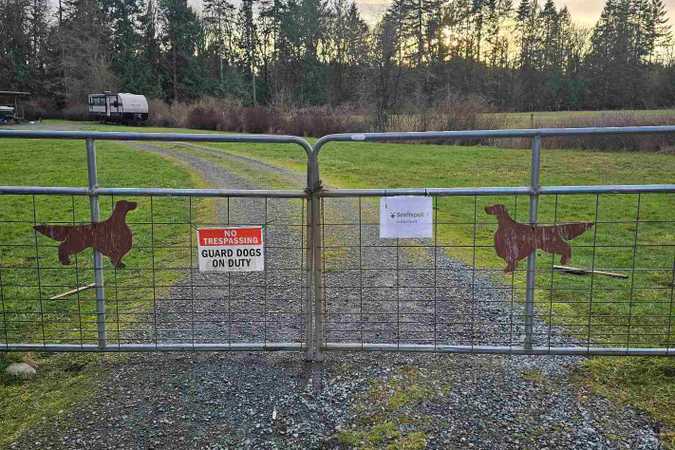1 acre Fenced Private Dog Park In Cobble Hill - Cobble Hill, British Columbia 1